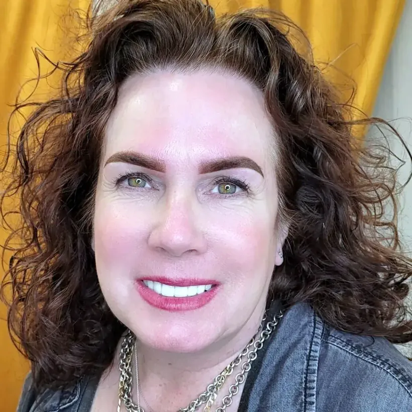 Brows and lip blush full face — permanent makeup by Marina Stejar, Scottsdale AZ